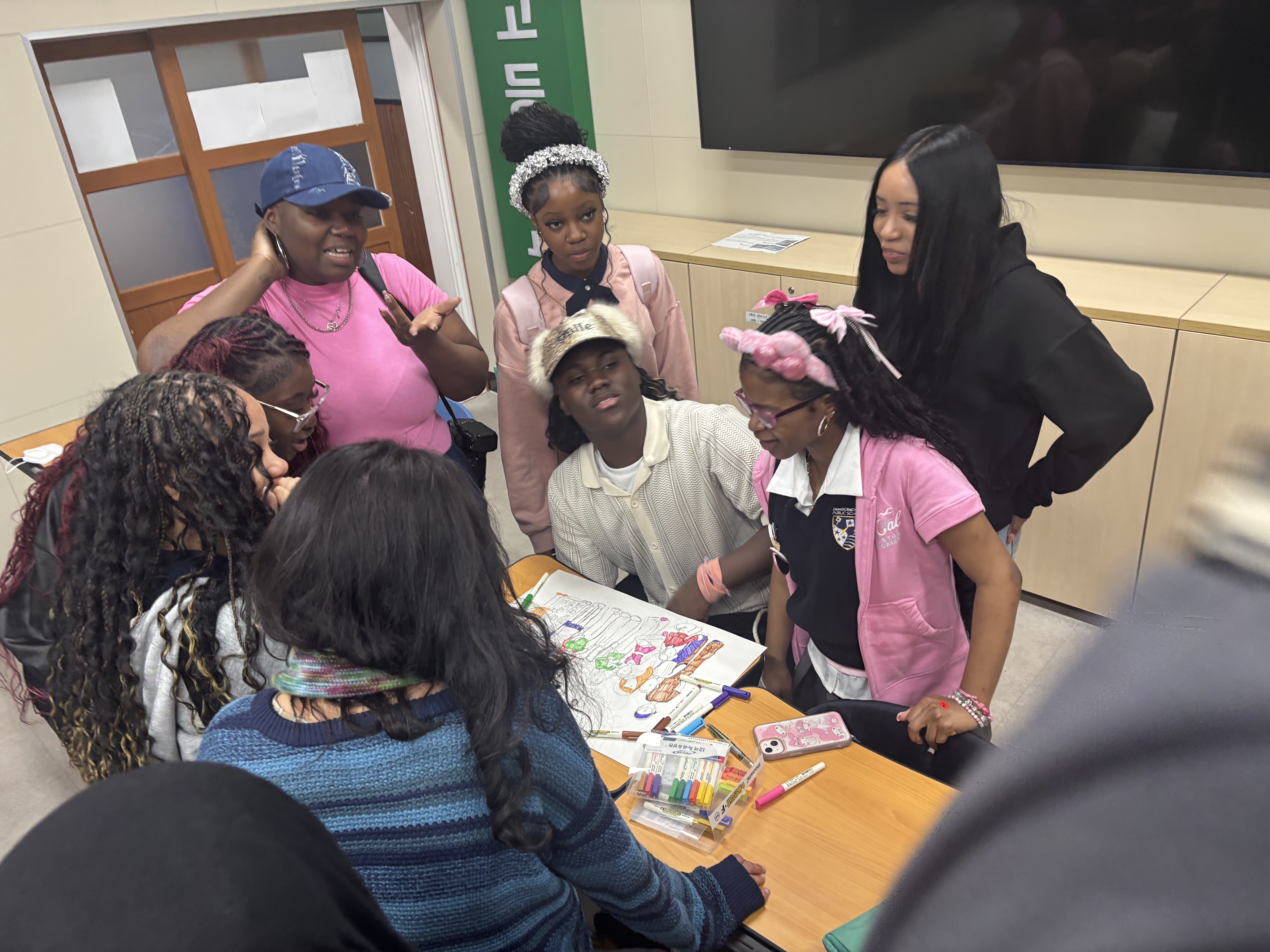 YS 국제교류 프로그램(美 데모크라시 프렙 할렘 하이스쿨 학생 방문)